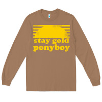 Toasted Coconut stay gold ponyboy the outsiders movie book Long Sleeve Tee - artisFamous