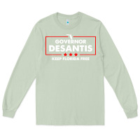 Matcha desantis governor keep florida free Long Sleeve Tee - artisFamous