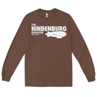 Chestnut airship blimp dirigible   the hindenburg disaste Long Sleeve Tee - artisFamous