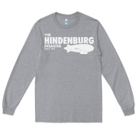 Heather Grey airship blimp dirigible   the hindenburg disaste Long Sleeve Tee - artisFamous