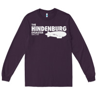 Plum airship blimp dirigible   the hindenburg disaste Long Sleeve Tee - artisFamous