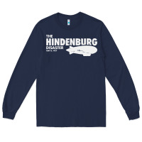 Navy airship blimp dirigible   the hindenburg disaste Long Sleeve Tee - artisFamous