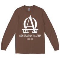 Chestnut generation alpha Long Sleeve Tee - artisFamous
