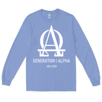 Colony Blue generation alpha Long Sleeve Tee - artisFamous
