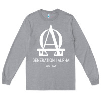 Heather Grey generation alpha Long Sleeve Tee - artisFamous