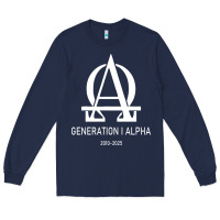 Navy generation alpha Long Sleeve Tee - artisFamous