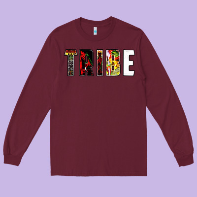 A Tribe Called Quote Long Sleeve Tee Designed By Artisfamous