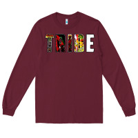 Burgundy a tribe called quote Long Sleeve Tee - artisFamous