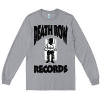 Heather Grey death row records Long Sleeve Tee - artisFamous