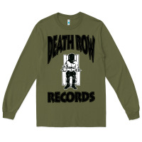 Army Green death row records Long Sleeve Tee - artisFamous