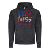 Vintage Black little miss america Vintage Hoodie - Artiststas