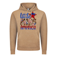 Vintage Coffee little miss america Vintage Hoodie - Artiststas