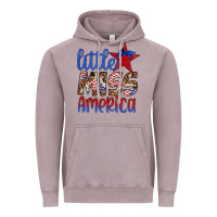Vintage Zinc little miss america Vintage Hoodie - Artiststas