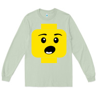 Matcha surprised expression lego head Long Sleeve Tee - artisFamous