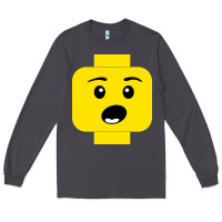 Smoke surprised expression lego head Long Sleeve Tee - artisFamous