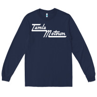 Navy tamla motown northern soul Long Sleeve Tee - artisFamous
