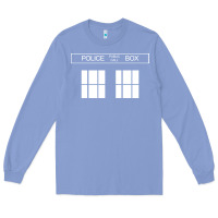 Colony Blue the blue box t shirt doctor doc dalek bbc bow tie tv tenth eleventh wh Long Sleeve Tee - artisFamous