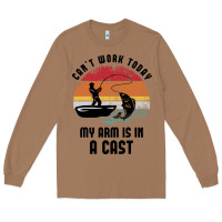 Toasted Coconut dad fishing Long Sleeve Tee - artisFamous