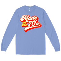 Colony Blue made in the 70s retro Long Sleeve Tee - artisFamous