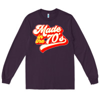 Plum made in the 70s retro Long Sleeve Tee - artisFamous