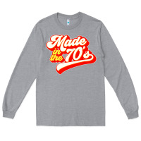 Heather Grey made in the 70s retro Long Sleeve Tee - artisFamous