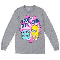 Heather Grey mr funny sparkles Long Sleeve Tee - artisFamous