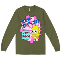 Army Green mr funny sparkles Long Sleeve Tee - artisFamous
