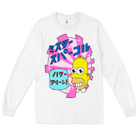 White mr funny sparkles Long Sleeve Tee - artisFamous