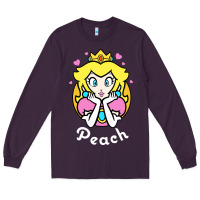 Plum peach graphic Long Sleeve Tee - artisFamous