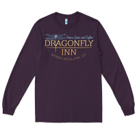 Plum dragonfly inn Long Sleeve Tee - artisFamous