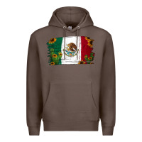 Coffee cactus sunflower mexican flag Premium Hoodie - Jasminsmagicworld