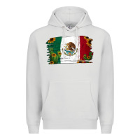 Dove Grey cactus sunflower mexican flag Premium Hoodie - Jasminsmagicworld