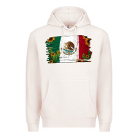 Pale Pink cactus sunflower mexican flag Premium Hoodie - Jasminsmagicworld