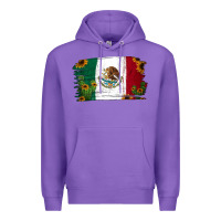 Purple cactus sunflower mexican flag Premium Hoodie - Jasminsmagicworld