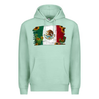 Seafoam cactus sunflower mexican flag Premium Hoodie - Jasminsmagicworld