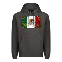 Smoke cactus sunflower mexican flag Premium Hoodie - Jasminsmagicworld