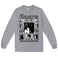 Heather Grey the doors Long Sleeve Tee - artisFamous