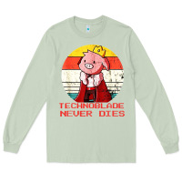 Matcha retro style technoblade merch cosplay Long Sleeve Tee - artisFamous