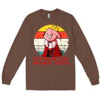 Chestnut retro style technoblade merch cosplay Long Sleeve Tee - artisFamous