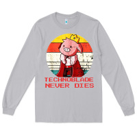 Moon Dust retro style technoblade merch cosplay Long Sleeve Tee - artisFamous