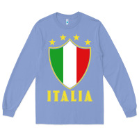 Colony Blue italia   italia Long Sleeve Tee - artisFamous