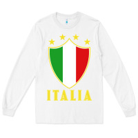 White italia   italia Long Sleeve Tee - artisFamous