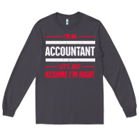 Smoke funny accounting design   gift for accountants Long Sleeve Tee - artisFamous