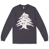 Smoke retro lebanon cedar  lebanese Long Sleeve Tee - artisFamous