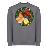 Storm Christmas Chick Family Heavyweight Sweatshirt - RanaPortraitStore