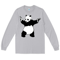 Moon Dust banksy panda Long Sleeve Tee - artisFamous