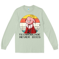 Matcha retro style technoblade merch cosplay Long Sleeve Tee - artisFamous