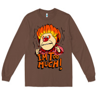 Chestnut heat miser i'am too much Long Sleeve Tee - artisFamous