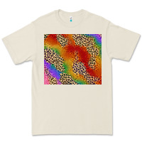 Bone Pride rainbow leopard design Premium Tee - FaDigitalArtStudio
