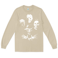 Mushroom horror and scream film Long Sleeve Tee - artisFamous